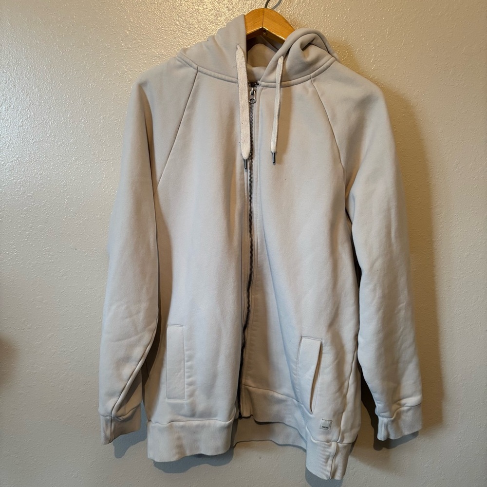 Vuori restore oversized full zip hoodie